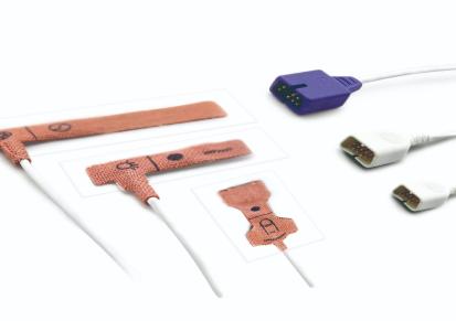 荣瑞一次性血氧探头兼容NELLCOR 9PIN加密脉搏传感器