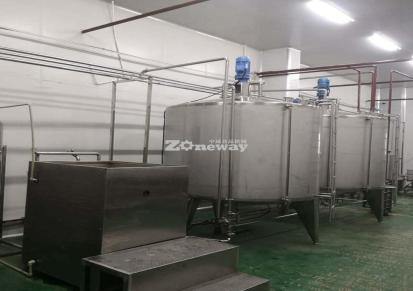杨梅汁饮料加工生产线设备 果蔬汁成套机械 水果的压榨汁机器 中威