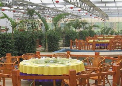 休闲生态餐厅 绿色生态餐厅建造 贵贵温室 天然生态餐厅建造