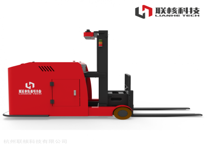 平衡重型无人叉车3吨载荷AGV叉车杭州联核科技