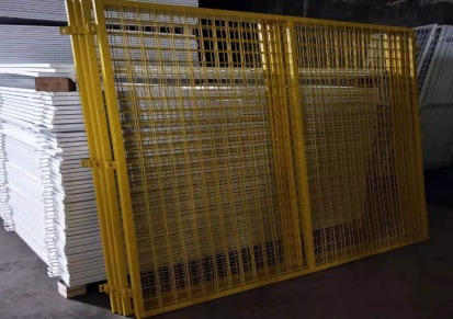 框架铁丝网围栏 瑞才铁丝护栏网 货物隔离网 仓库框架围栏 车间隔离栅网