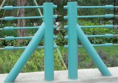 五索缆索护栏-路侧缆索护栏-柔性钢丝绳道路防护栏