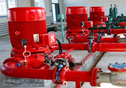 水泵XBD50/15G-SYL消防泵15KW喷淋泵DN80口径扬程消火栓泵盛也