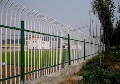 聚元丝网 锌钢围墙护栏 小区别墅庭院防护网 铁艺护栏网