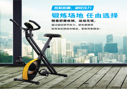 厂家批发健身器材ENG磁控健身车 J-CK201