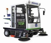 西安明诺封闭式电动扫地车MN-E800FB 物业保洁清扫用驾驶式电动清扫车