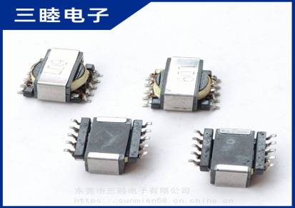 三睦长期供应SMD系列ER95贴片感应式调压单相闪光灯变压器加工