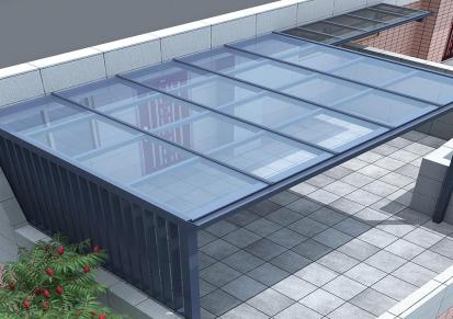 伟恒 户外阳光房 玻璃顶 外花园铝方型骨架钢化玻璃隔音隔热
