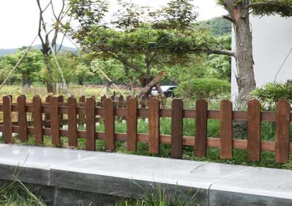 河北景毅 防腐木栅栏花园围栏大型栅栏门庭院阳台木篱笆手工木质护栏.