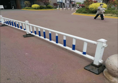 京式市政道路交通加厚护栏锌钢人行道安全防撞隔离围栏栅栏栏杆