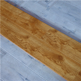 亚赛强化复合木地板12MM封蜡平面亮光优质耐磨系列厂家直销