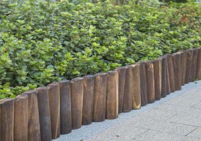 伊升 插地连木小木桩 庭院防腐木桩围栏护栏 可支持定制