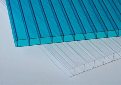普特卡布隆 10mm双层pc透明阳光板 聚碳酸酯塑雨棚蜂窝中空板