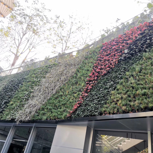 南京植物墙容器报价,桥柱绿化