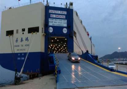 车辆东南亚线滚装船运输诚信经营欢迎来电