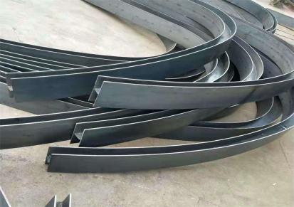 铝合金方管拉弯 S弧形影视城大厅造型装饰用 U型折弯