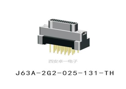卓一电子 ZY 带连接螺母插头 J63A-2G2-025-131-TH