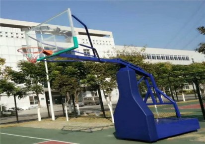 霞山区篮球架价格 峰荣塑胶跑道 电动液压篮球架价格