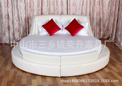 情趣圆床红床情趣家具情趣床合欢床水床电动多功能夫妻成人床