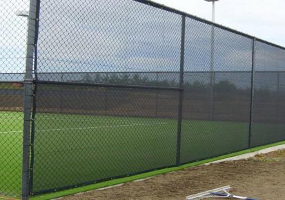 朗高 碳钢丝篮球场网球场 防护网 绿色运动场围网铁丝网护栏勾花网