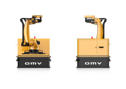 上海汇聚OMV智能复合型机器人协作机械手臂完成搬运焊接打磨工作