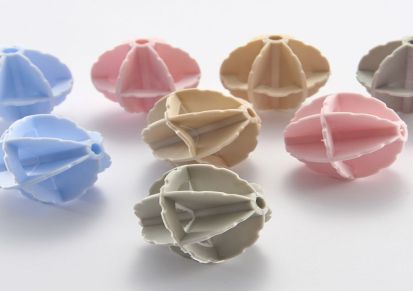 造极百货-家用清洁洗衣粉赠品塑料硅胶防缠绕不伤衣韩国文胸魔力洗衣球