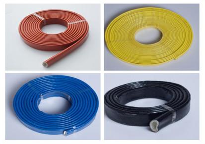 防火耐高温套管 硅橡胶玻璃纤维电缆专用隔热绝缘 爱普瑞斯
