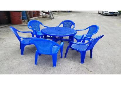 塑料桌椅，大排档塑料桌椅，户外塑料桌椅