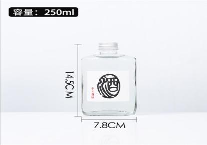 深圳市瑞升酒瓶厂家透明玻璃酒瓶样式优雅