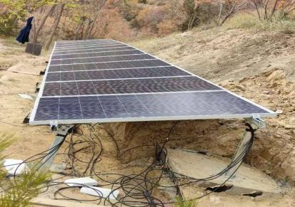10千瓦太阳能离网供电系统 一体化光伏储能设备 宏洺