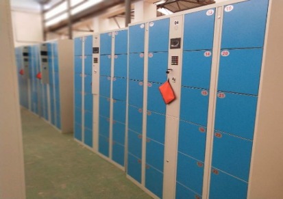 南京智能鞋柜厂家 大型电子厂工厂员工智能储物柜 密码指纹条形码存包柜