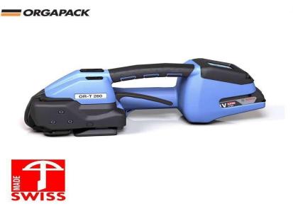 沈阳ORGAPACK手提式电动塑钢带打包机 OR-T260充电式托盘捆扎机