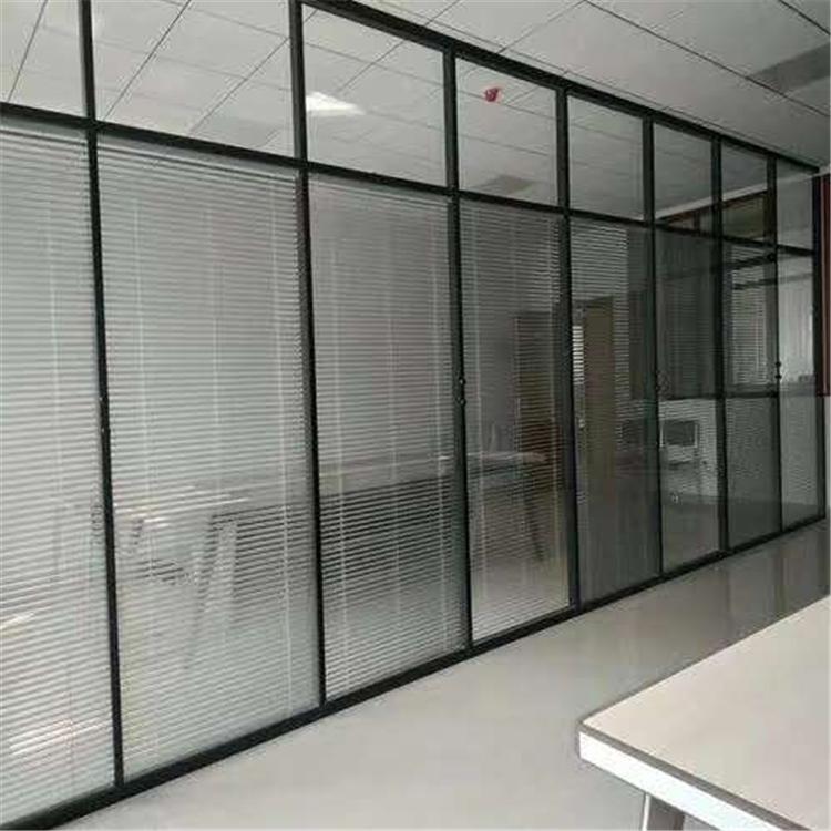 玻璃会议室隔断 办公隔断玻璃百叶隔断 不动隔断价格 超宇隔墙