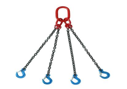 力虎锰钢起重链条吊索具耐磨耐用多规格多用途 21吨4腿2米[定制]