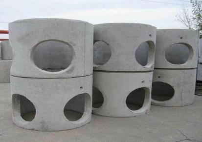 多功能水泥 圆柱形预制检查井 坚固可靠 基础设施