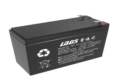 LADIS雷迪司MF12-7/12V7AH铅酸免维护蓄电池 直流屏UPS专用