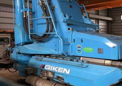日本进口技研GIKEN100静力压桩机工地打桩没噪音还能节省40%钢筋