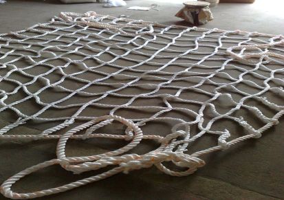 供应钢丝绳编织吊货网-尼龙绳吊网 吊货网兜 优质耐用