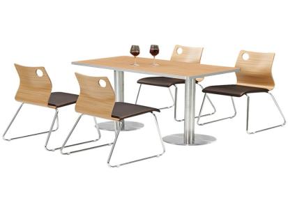 汕头 定制快餐桌椅 食堂餐桌椅厂家 定做沙发卡座 叁格家具