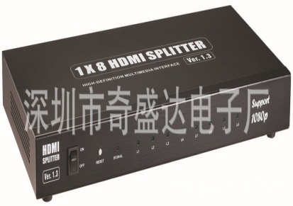 厂家供应HDMI分配器 2进8出 LU6