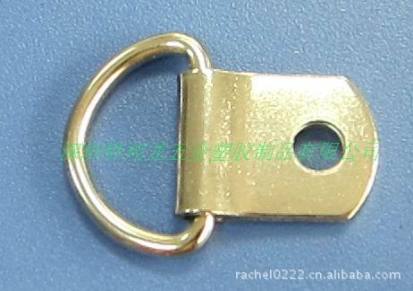 MEHK033 E215-4 青铜/镍色单孔D扣 相框/画框D扣