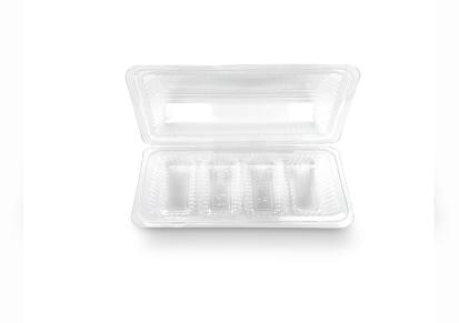 烘培蛋糕包装盒 PET透明吸塑连体盒 食品吸塑包装定制厂家