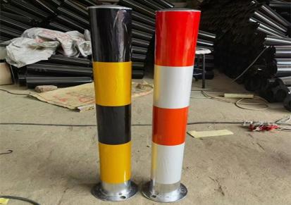 交通反光钢管警示柱 道路防撞路桩定制 各种材质 众发建材