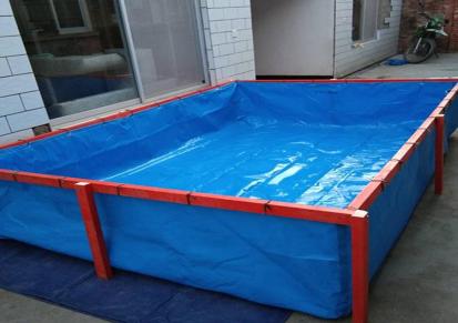 海篷供应生产车间存水池- 帆布水池 保温试卷帘器