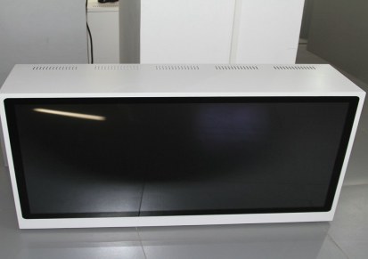 工厂批发大型触控屏透明液晶展柜透明智能显示屏