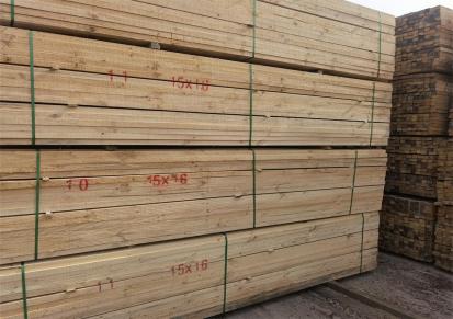 福合胜木业 建筑木方 工地辐射松方木 材质均匀耐腐蚀