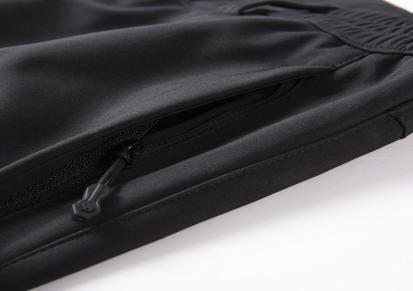冲锋裤定制生产厂家 团体防风外套100D四面弹复合摇粒绒防风防水保暖可拆卸