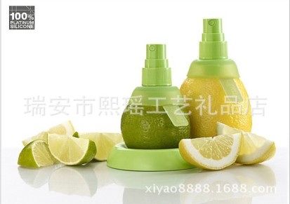 创意厨房家居用品 快乐大本营推荐产品 水果柠檬喷雾器多色可供选