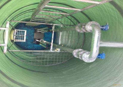 贵州地埋式一体化泵站 玻璃钢一体化污水泵站弘权环保厂家供应