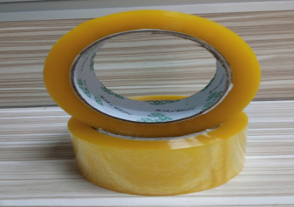 封口胶带 胶带生产厂家 宽4.4cm厚2.7cm 透明胶带 米黄胶带 印字